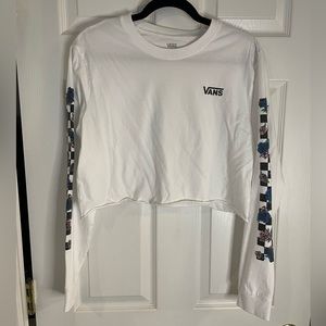 Vans Cropped Top Womans Large